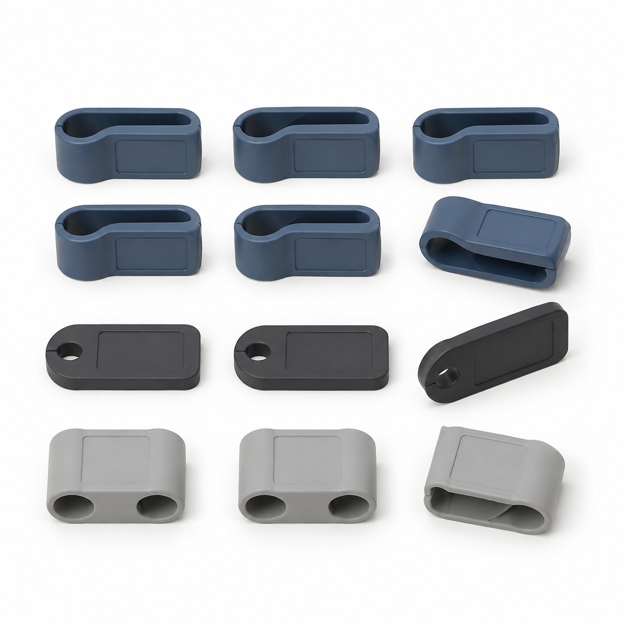 LoopTag Reusable Cable Marker Set — 12 Pieces