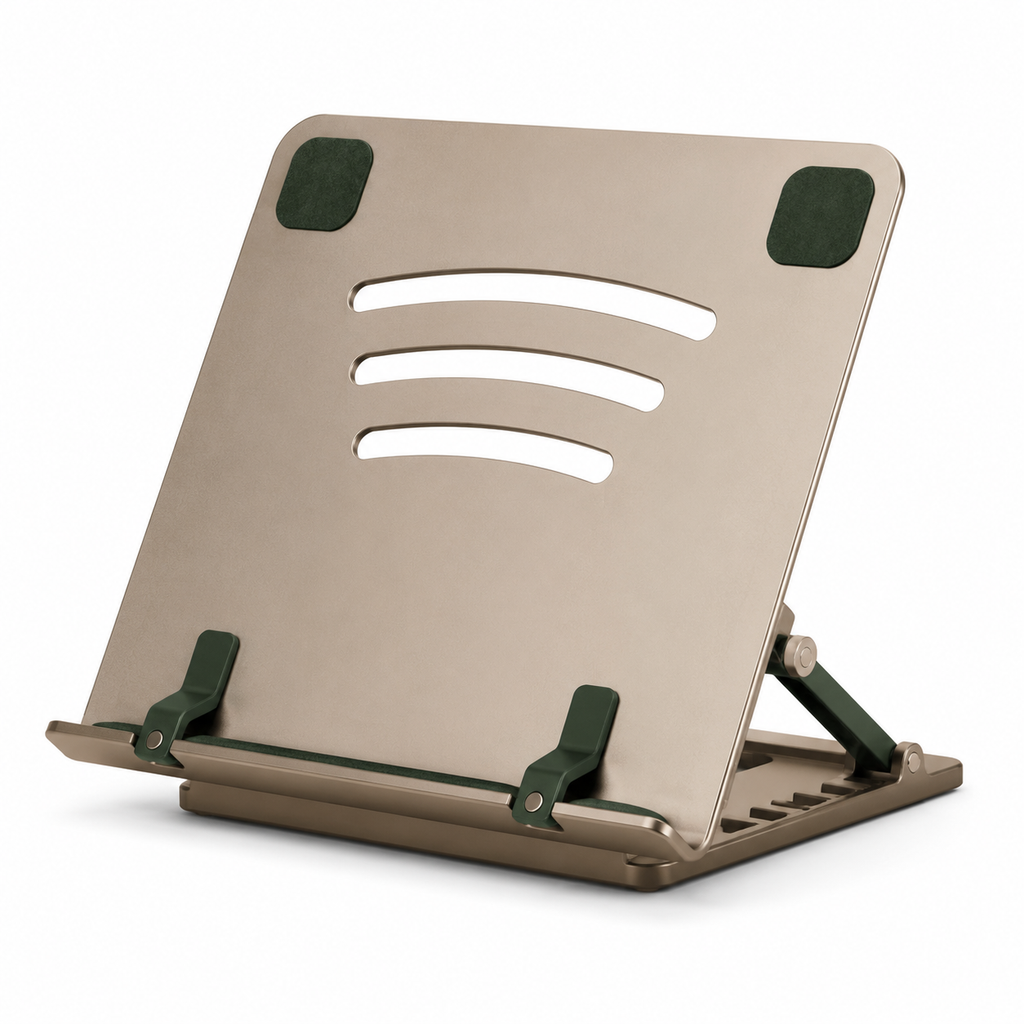 PageArc Adjustable Document & Tablet Stand — Forest Green