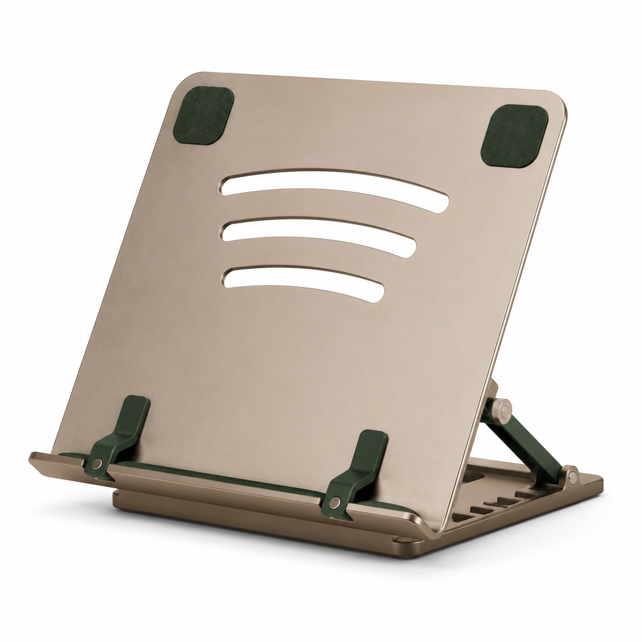 PageArc Adjustable Document & Tablet Stand — Forest Green