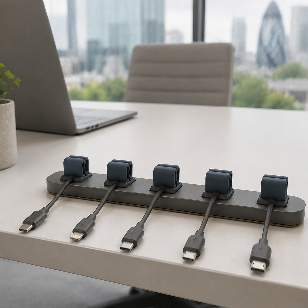 Dockline Magnetic Cable Rail — Forest Green