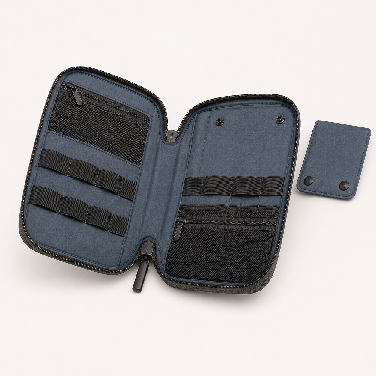 FoldGrid Tech Travel Organiser — Forest Green