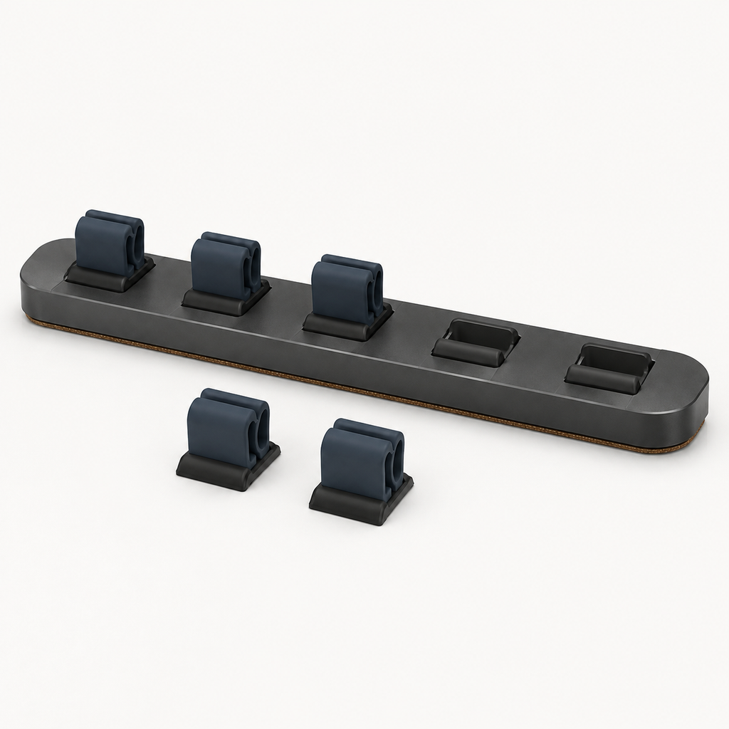 Dockline Magnetic Cable Rail — Forest Green