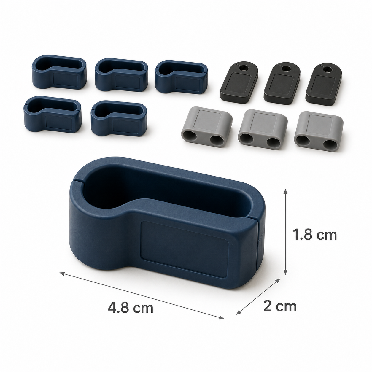 LoopTag Reusable Cable Marker Set — 12 Pieces